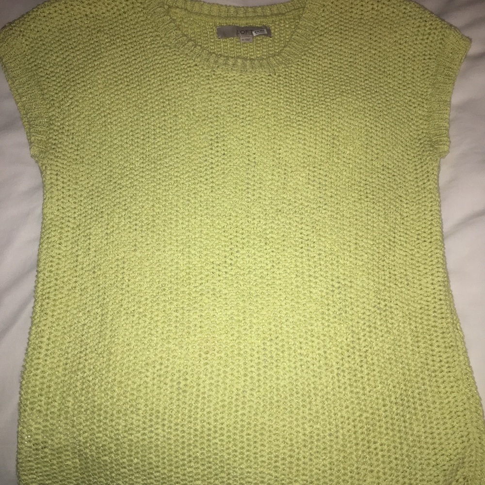 LOFT summer knit sweater M